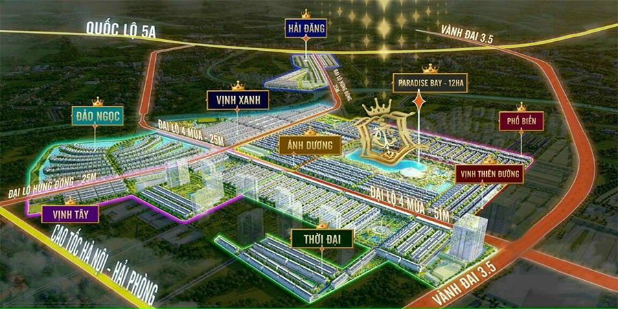 Phân khu Vịnh Tây Vinhomes Ocean Park 3 3