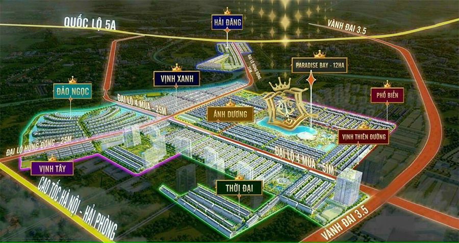ph&acirc;n khu phố biển vinhomes ocean park 3 ảnh 3