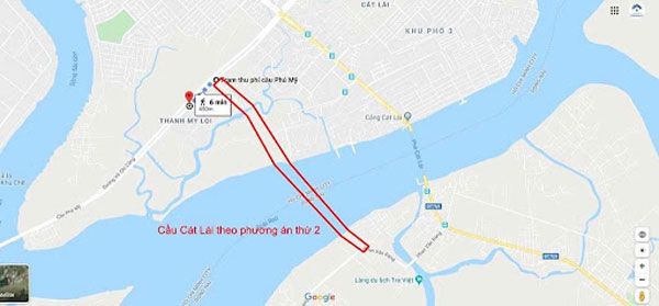 Kiến nghị hai vị trí xây cầu nối TP HCM  Đồng Nai  VnExpress