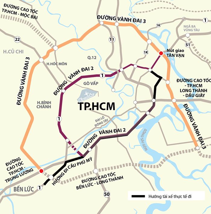 dự án đường vành đai 3 TpHCM ảnh 2