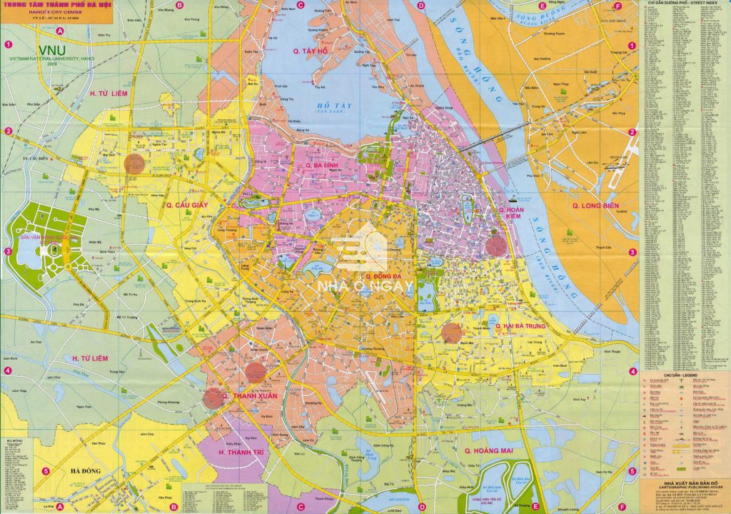 Bản đồ quy hoạch giao th&ocirc;ng đường bộ đ&ocirc; thị H&agrave; Nội