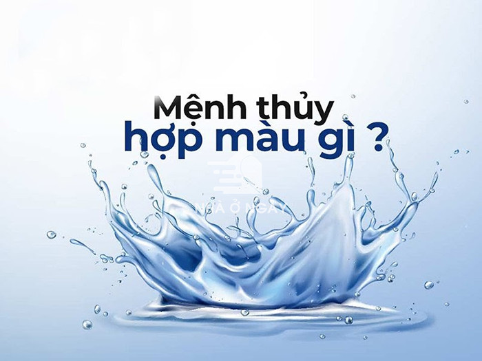 mệnh thủy hợp màu gì