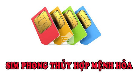 sim phong thủy hợp mệnh hỏa tài lộc