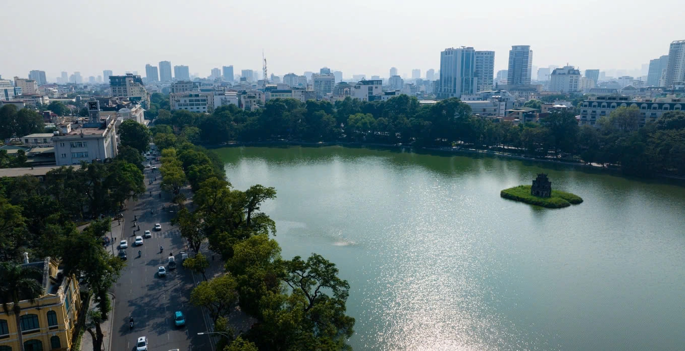 một góc hồ gươm