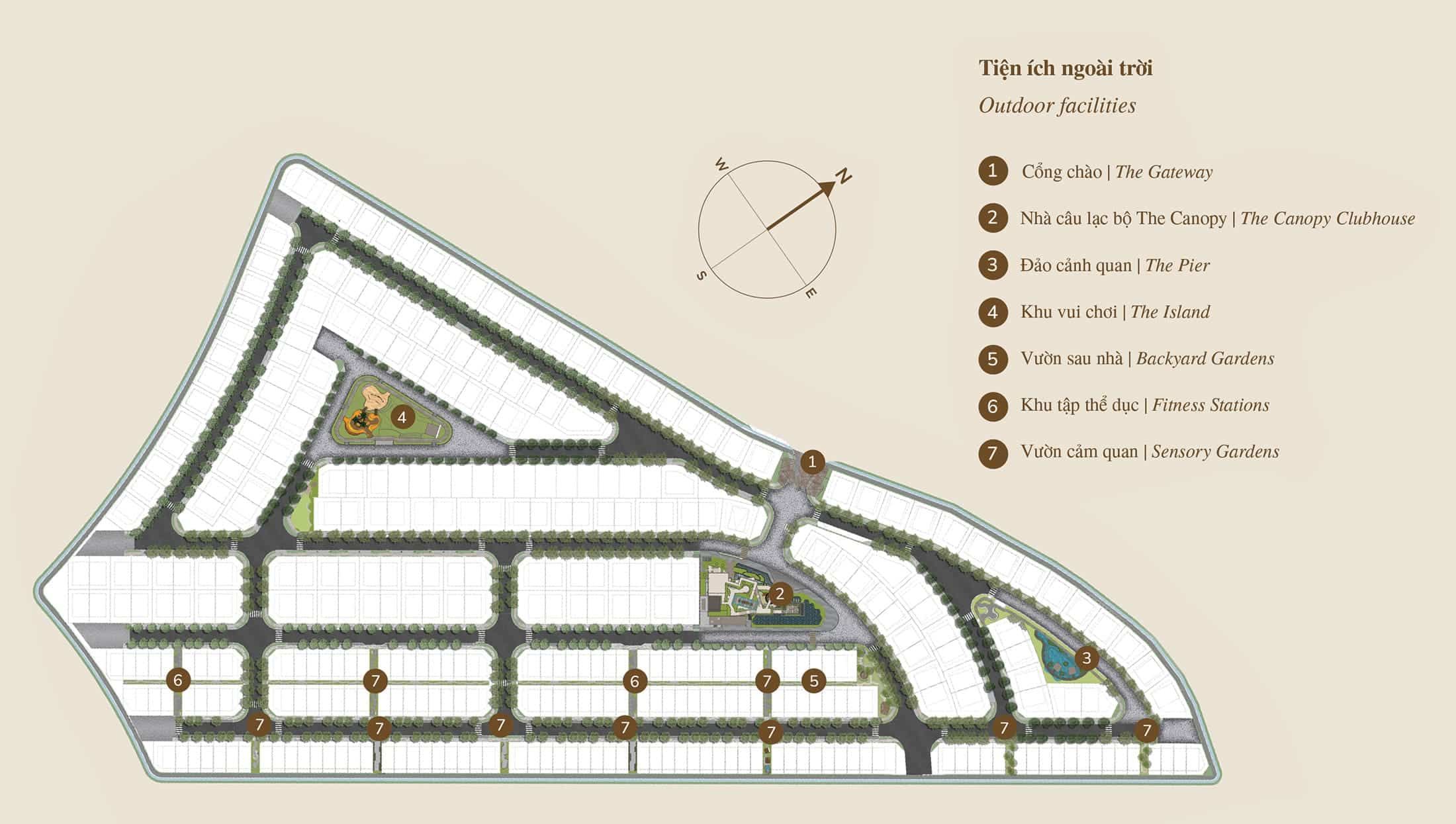 Tiện ích phân khu Orchard Grand