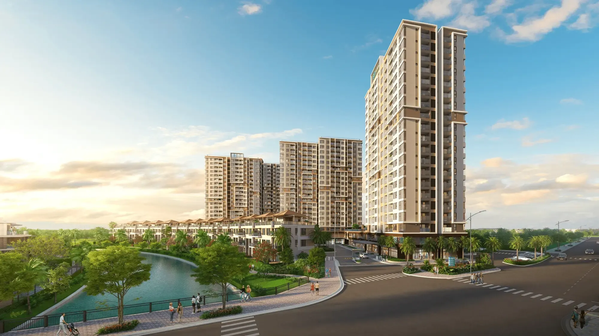 View tổng quan dự án Trellia Cove